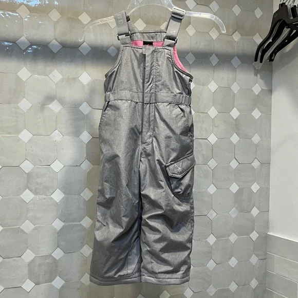 Gerry Gray Kids Overalls snow bibs winter ski snowboard - Picture 3 of 9